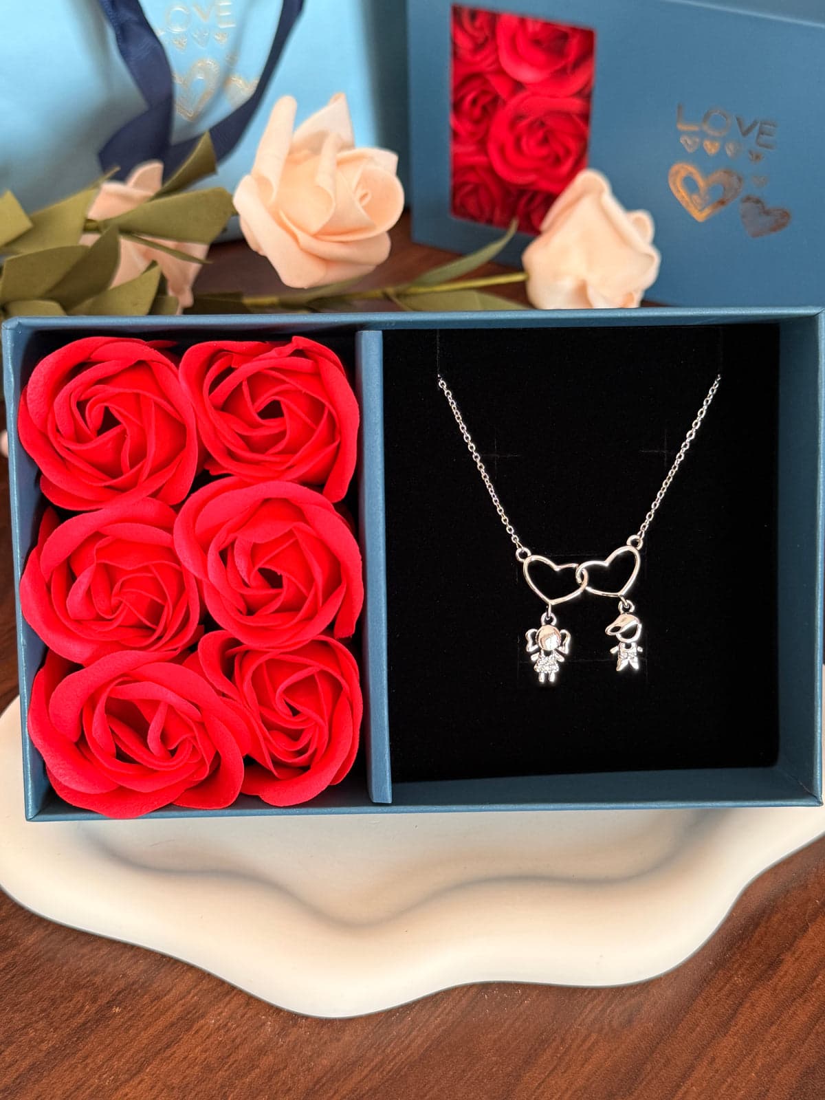 LUM DUO HEART NECKLACE 🌹
